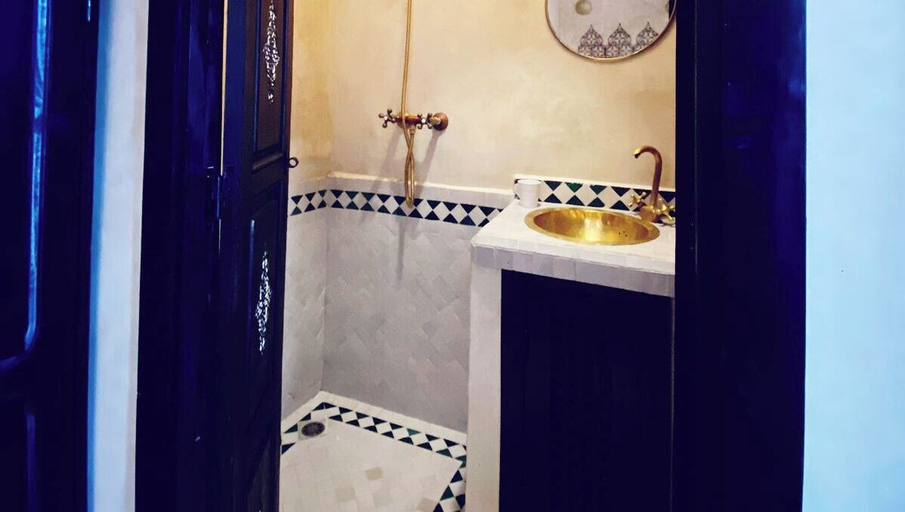 Bathroom 3, Riad Essaada, Marrakech