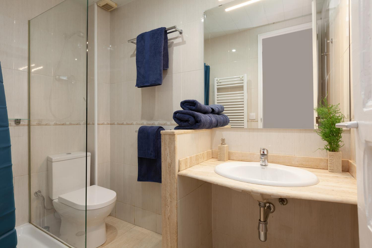 Bathroom, My Address on the Beach and Sun, Barcelona