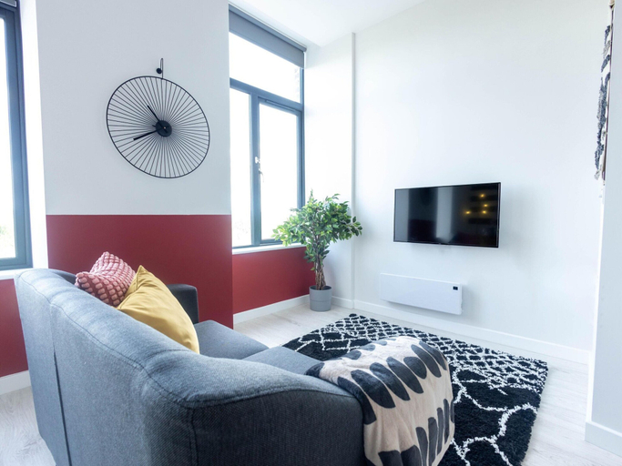Living area 2, Roundhay Park One-bedroom Haven by Belvilla, Leeds