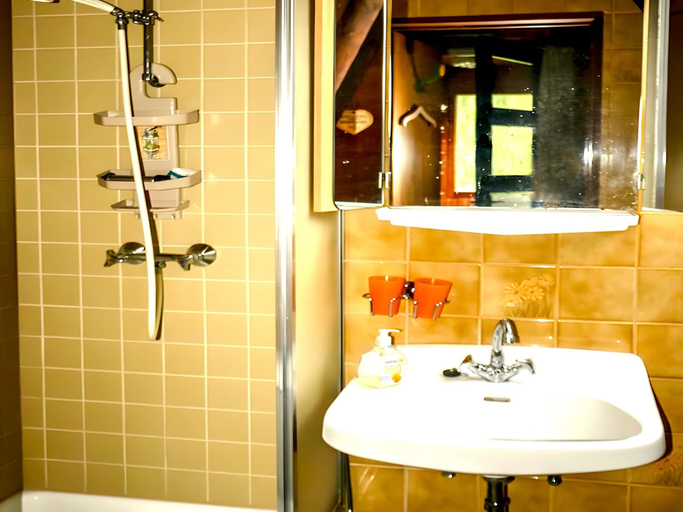 Bathroom 5, Nordsee-ferienhaus mit Terrasse, Friesland