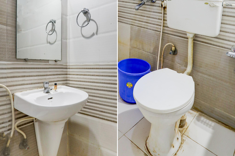 Bathroom 2, Deepganga Inn, Puri