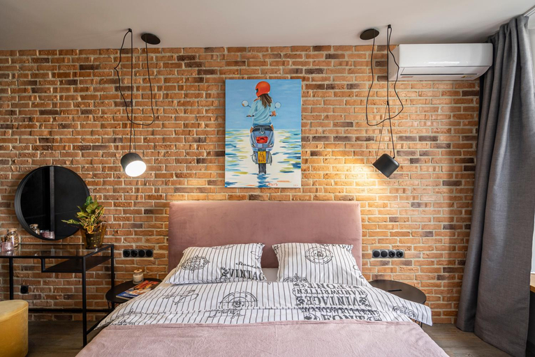 Bedroom 2, Slavutich ECOLOFT studios, Darnyts'kyi