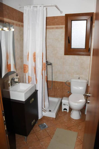 Bathroom, Artemis Apartment with Stunning view, Thessaly