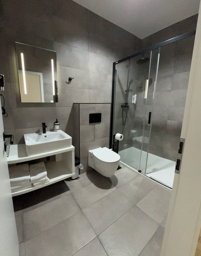 Bathroom 5, Hotel Kapitol, Most
