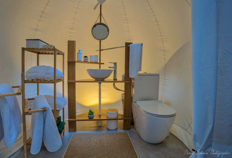 Bathroom 2, Bubble Lodge Ile aux Cerfs, Flacq