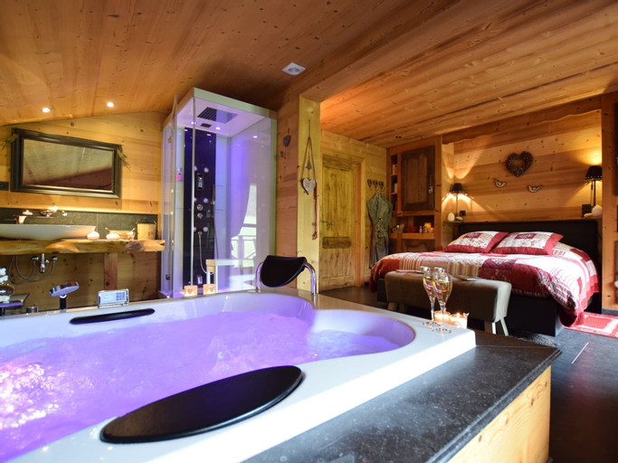 Bedroom 3, Chalet in Arville with Swimming Pool, Luxembourg