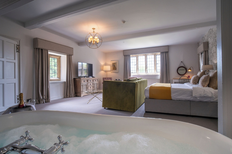 Bathroom 4, Stonehouse Court Hotel, Gloucestershire