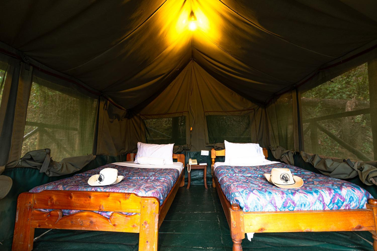 Bedroom 2, Bunyonyi Overland Resort, Ndorwa