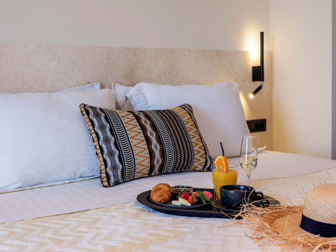 Bedroom 3, Yalos hotel sunset view, South Aegean