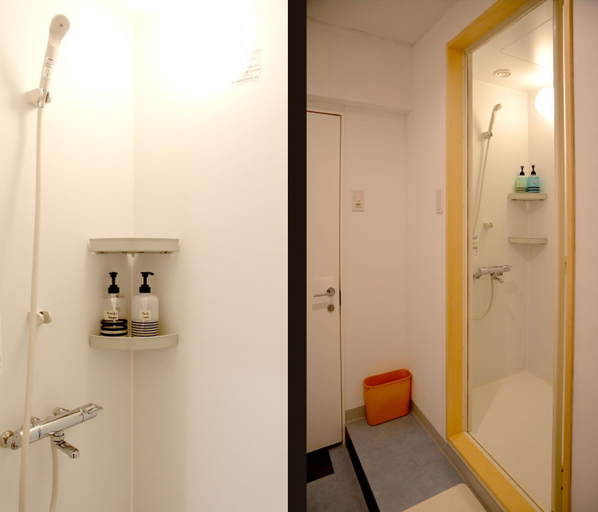 Bathroom 4, Iruka Hostel, Toyama