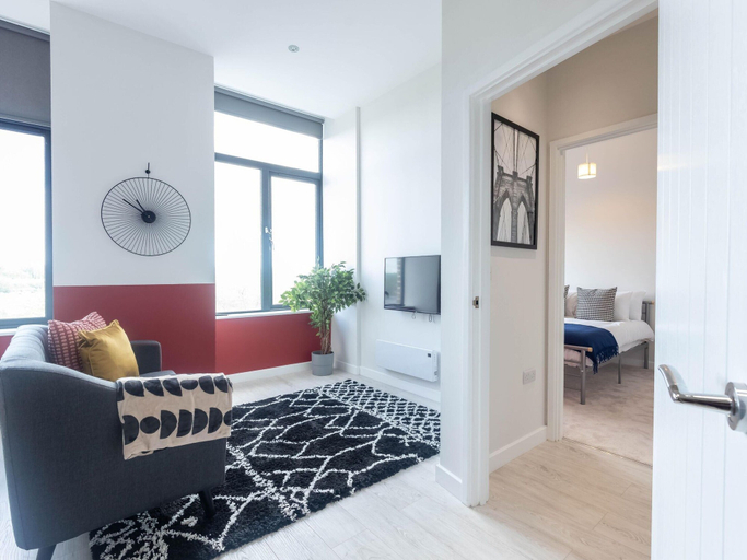 Living area 4, Roundhay Park One-bedroom Haven by Belvilla, Leeds