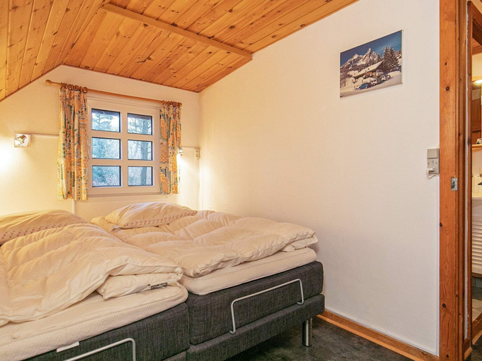 Bedroom 3, Beautiful Holiday Home in Ringkøbing With Terrace, Ringkøbing-Skjern