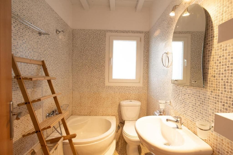 Bathroom 4, Dreamscape 3-Bedroom Mykonos Hideaway, South Aegean