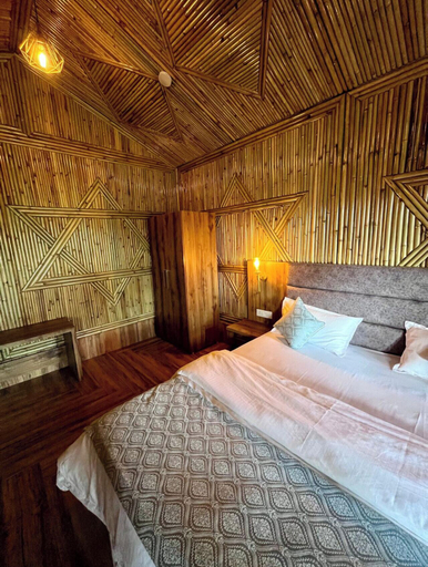 Bedroom 2, Bamboo Garden Cottages and Cafe, Garhwal