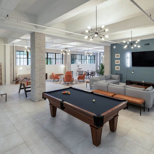 Room 2, Sosuite 1BR Loft w Park View, W/d, Gym, Lounge, Philadelphia