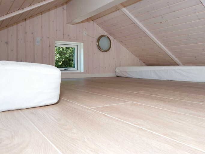 Bedroom 2, Alluring Holiday Home in Knebel With Pool, Syddjurs