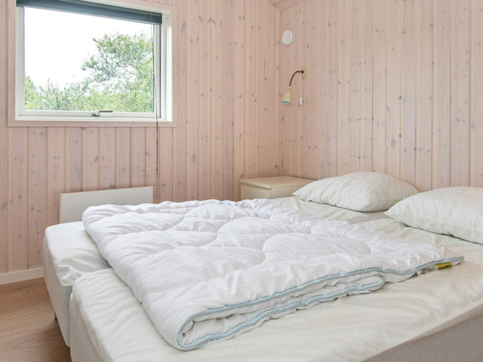 Bedroom 3, Alluring Holiday Home in Knebel With Pool, Syddjurs