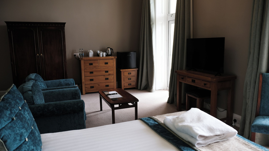 Bedroom 3, The Falmouth Hotel, Cornwall