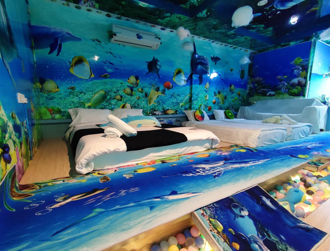 Bedroom 2, Marina Island Ocean Theme @ Lumut Sitiawan, Manjung