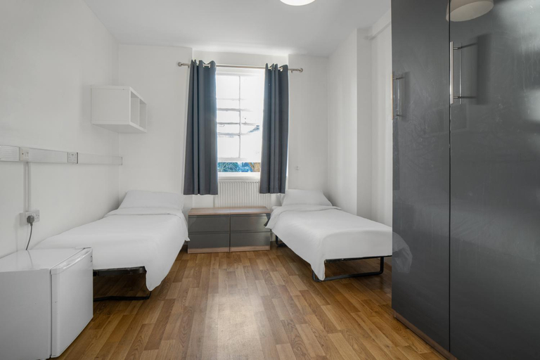 Bedroom, Bowden Court (Notting Hill), London