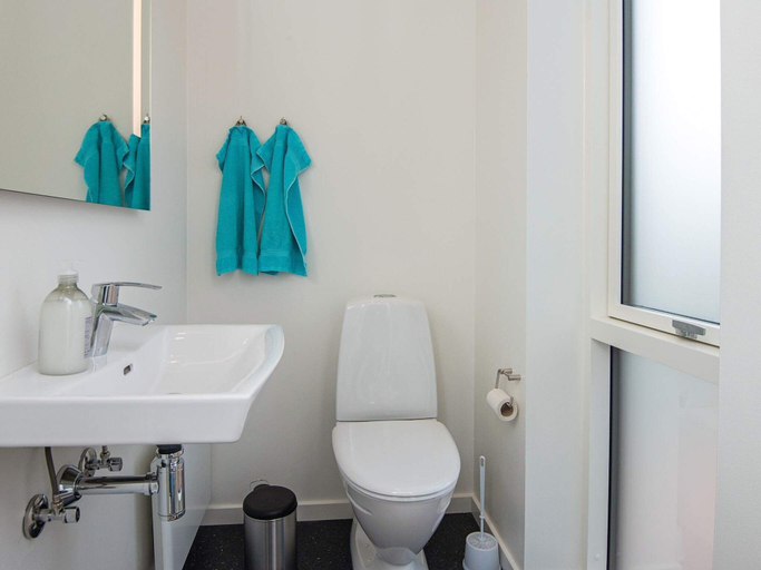 Bathroom 3, 5 Star Holiday Home in Ansager, Varde