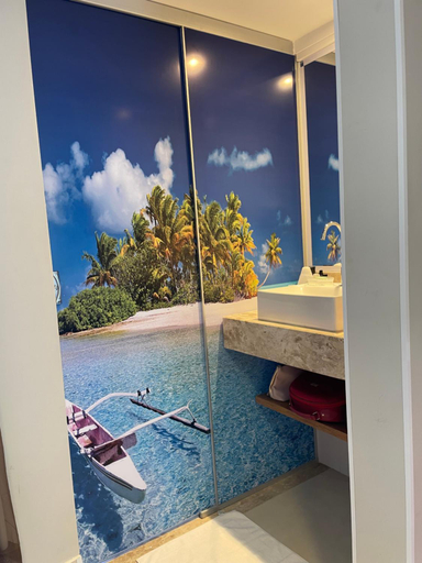 Bathroom 2, Araras Apart Service I, Caldas Novas