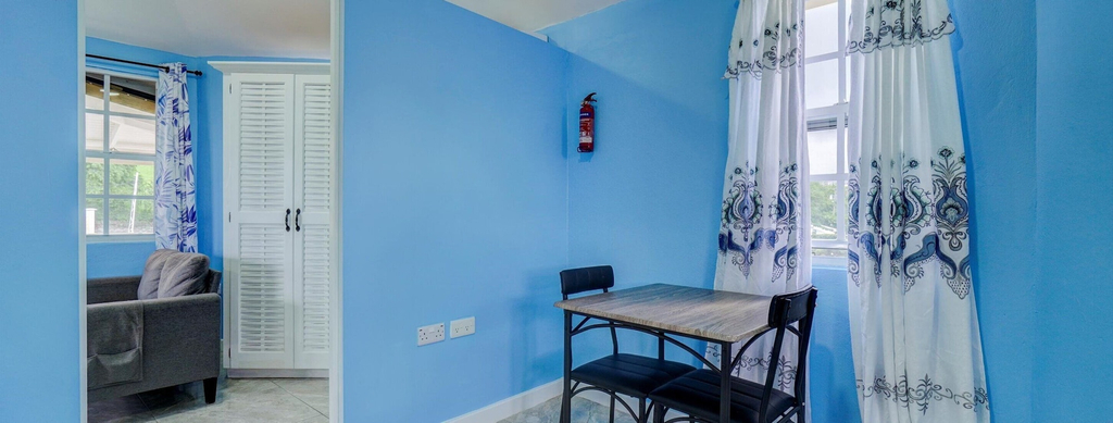 In-room dining, Your quaint home just steps from beach