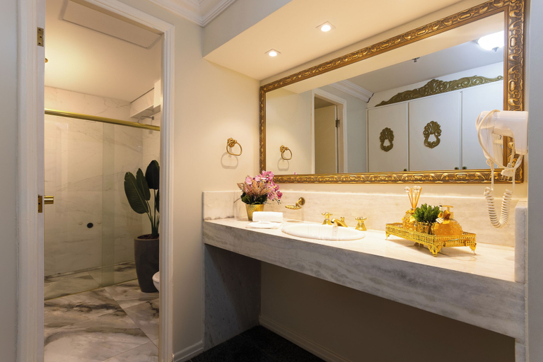 Bathroom 4, Hotel Dan Inn Ribeirão Preto by Nacional Inn, Ribeirao Preto