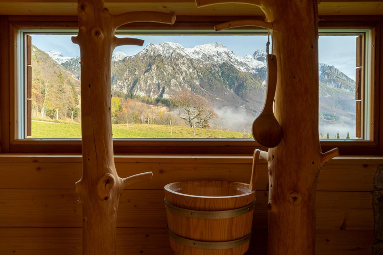 Sauna 2, Casera Pian Grand Wellness Lodge, Belluno