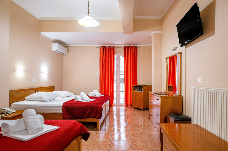 Bedroom 3, Faros 2 Hotel, Attica