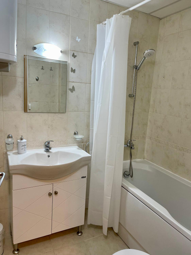 Bathroom 2, Pirin Dream View Apartments, Razlog
