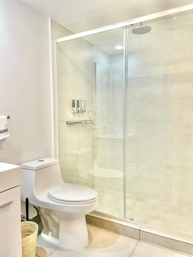 Bathroom, Ocean View Condo overlooking the Caribbean Sea