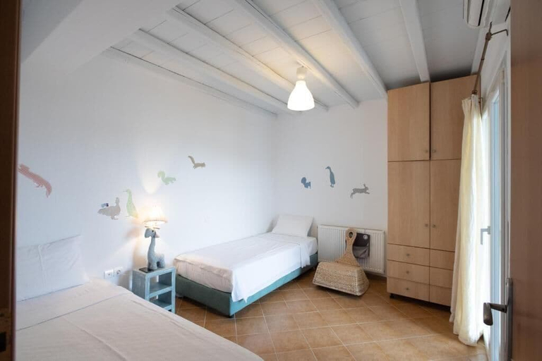 Bedroom 3, Dreamscape 3-Bedroom Mykonos Hideaway, South Aegean