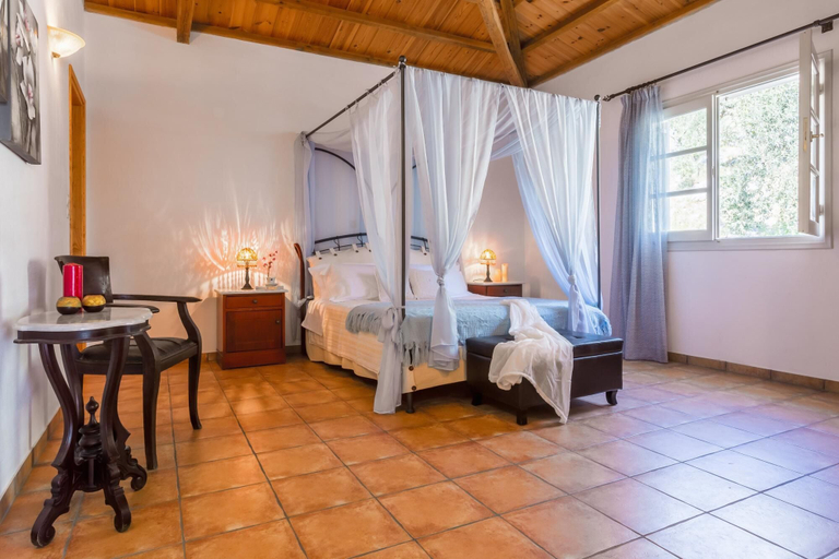 Bedroom 5, Villa Tassoula Large Private Pool Walk to Beach Wifi - 2830, Thessaly