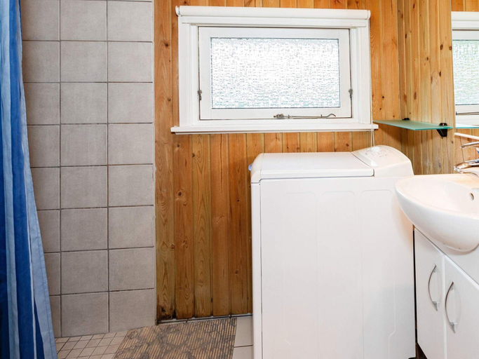 Bathroom, 6 Person Holiday Home in Hjorring, Hjørring