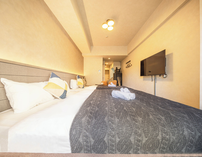Bedroom 3, Apartment Hotel 11 Shinsaibashi II, Osaka