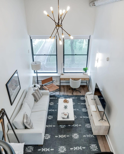 Exterior 4, Sosuite 1BR Loft w Park View, W/d, Gym, Lounge, Philadelphia