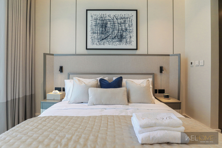 Bedroom 3, WelHome - Exclusive 2BR Apartment in Downtown Forte, Dubai