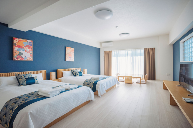 Bedroom 2, Tanimachi-Kun Hotel Ebisucho 72, Osaka