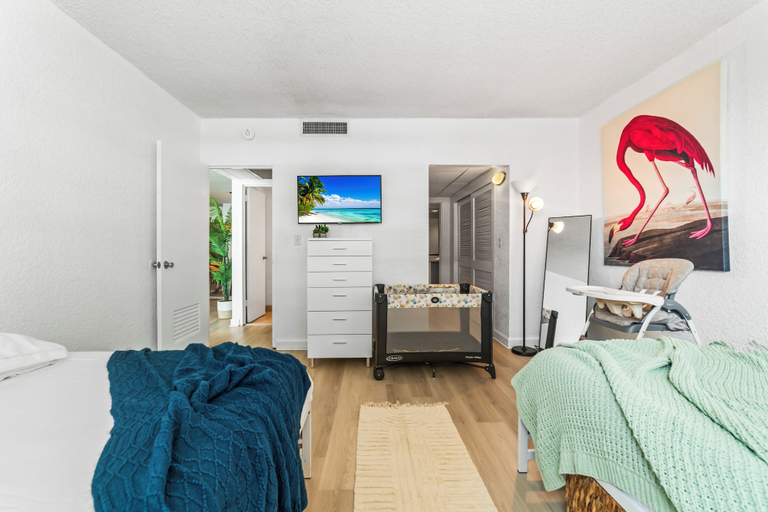 Bedroom 2, Oceanfront Condo With Ocean Views, Broward