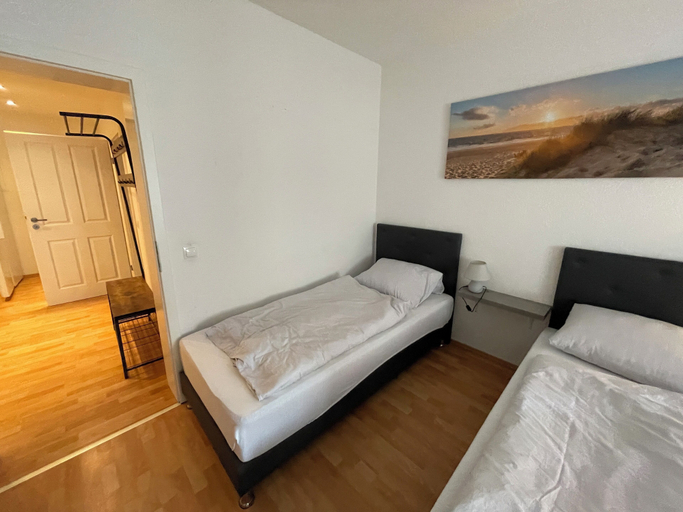 Bedroom 2, MY-Skypalace Sinsheim, Rhein-Neckar-Kreis