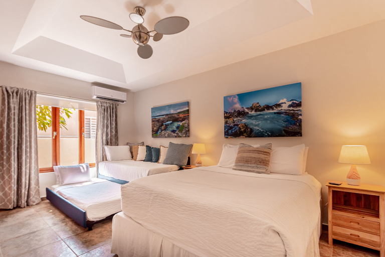 Bedroom 3, New! Ocean View With Rooftop Terrace in Malmok!
