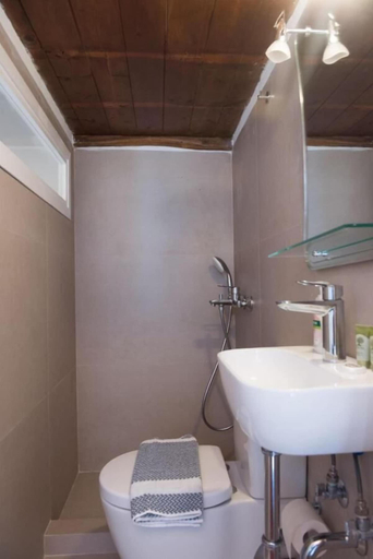 Bathroom 3, Glamorous 2BR Villa in Ornos w Sea View, South Aegean