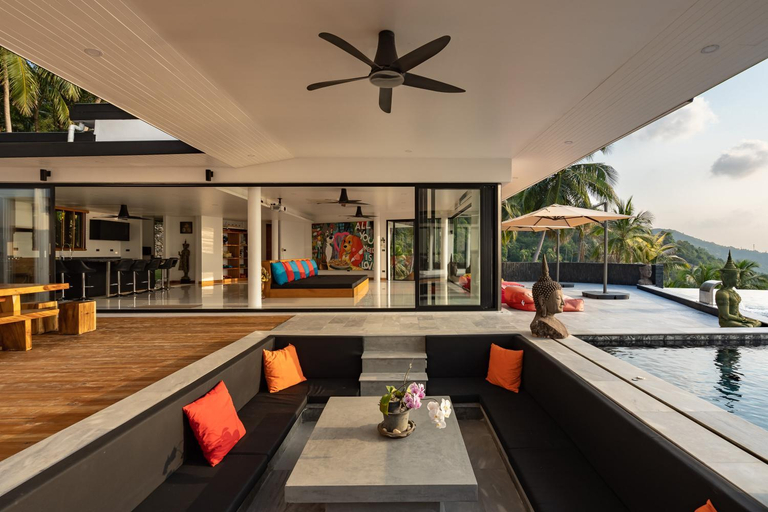 Food & Drinks, Luxury 5 bedroom villa Infinity pool Sea view, Ko Phangan