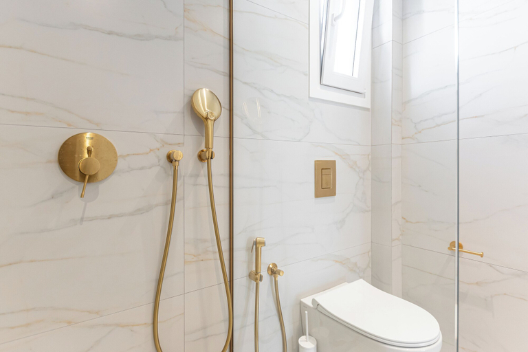 Bathroom 5, V Luxury Apartments Naxos, South Aegean