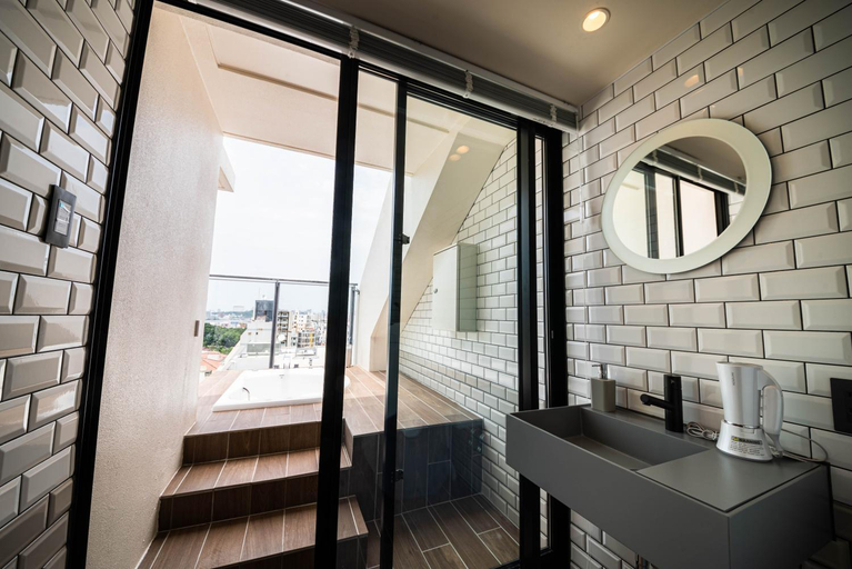 Bathroom 3, Hotel Brick, Naha