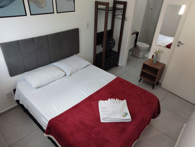 Bedroom 2, FlyNow Studios: Aeroporto, SP Expo e Metrô, São Paulo
