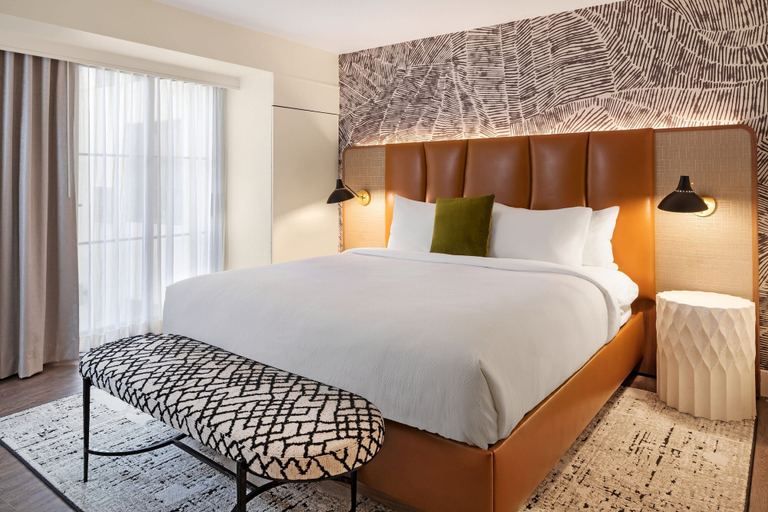 Bedroom 3, Burton House, Beverly Hills, A Tribute Portfolio, Los Angeles
