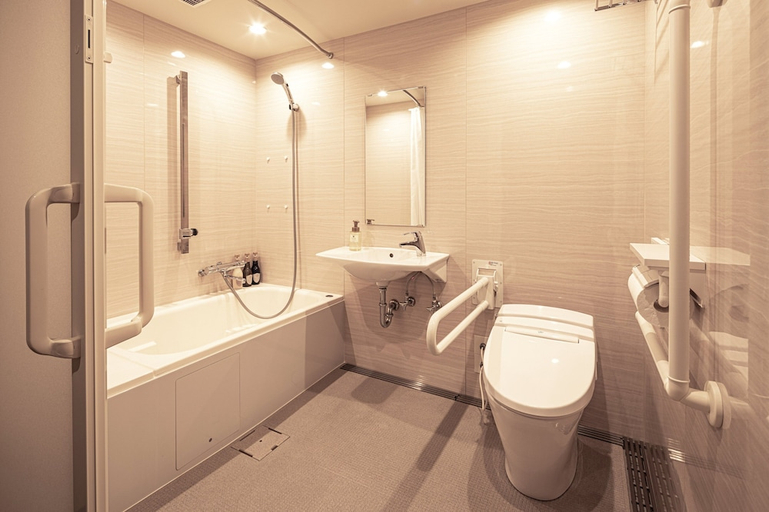 Bathroom 4, Agora Place Osaka Namba, Osaka