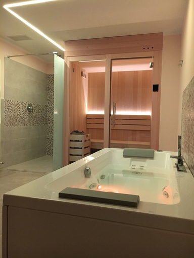 Bathroom 5, Hotel Saccardi & Spa - Adults Only, Verona